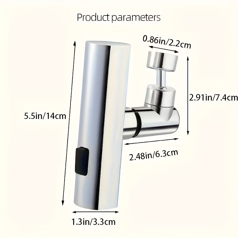 3-in-1 360° Rotating Waterfall Kitchen Faucet