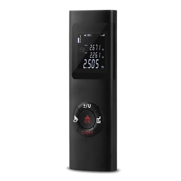 "40m Waterproof Laser Rangefinder | LCD & Data Storage"