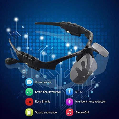 🌞 Ride. Run. Rock. – Bluetooth 5.0 Sports Glasses with Mic & Music