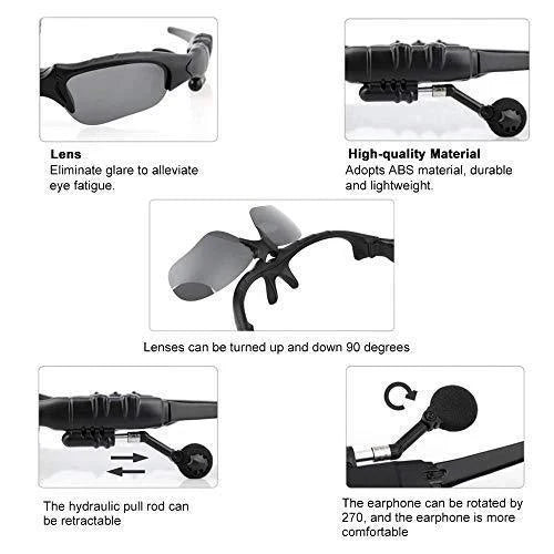 🌞 Ride. Run. Rock. – Bluetooth 5.0 Sports Glasses with Mic & Music