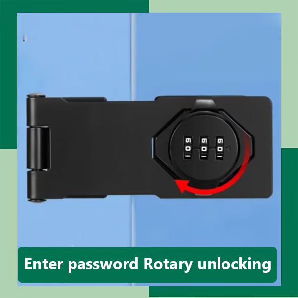 "No Keys, No Worries – Strong & Smart Anti-Theft Lock!"