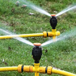 (5PCS)🔥360° Rotation Auto Irrigation System Garden Lawn Sprinkler Patio,Coverage Diameter 65ft