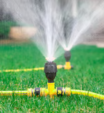 (5PCS)🔥360° Rotation Auto Irrigation System Garden Lawn Sprinkler Patio,Coverage Diameter 65ft