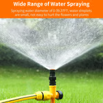 (5PCS)🔥360° Rotation Auto Irrigation System Garden Lawn Sprinkler Patio,Coverage Diameter 65ft