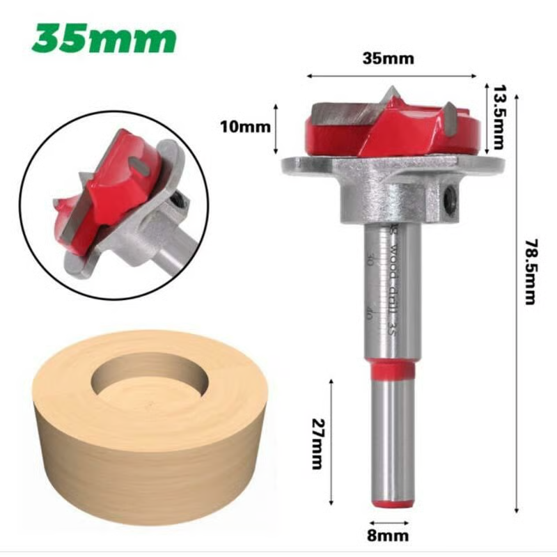 🔥Positioning Woodworking Drill Bit Set(5PCS Excluding machines)