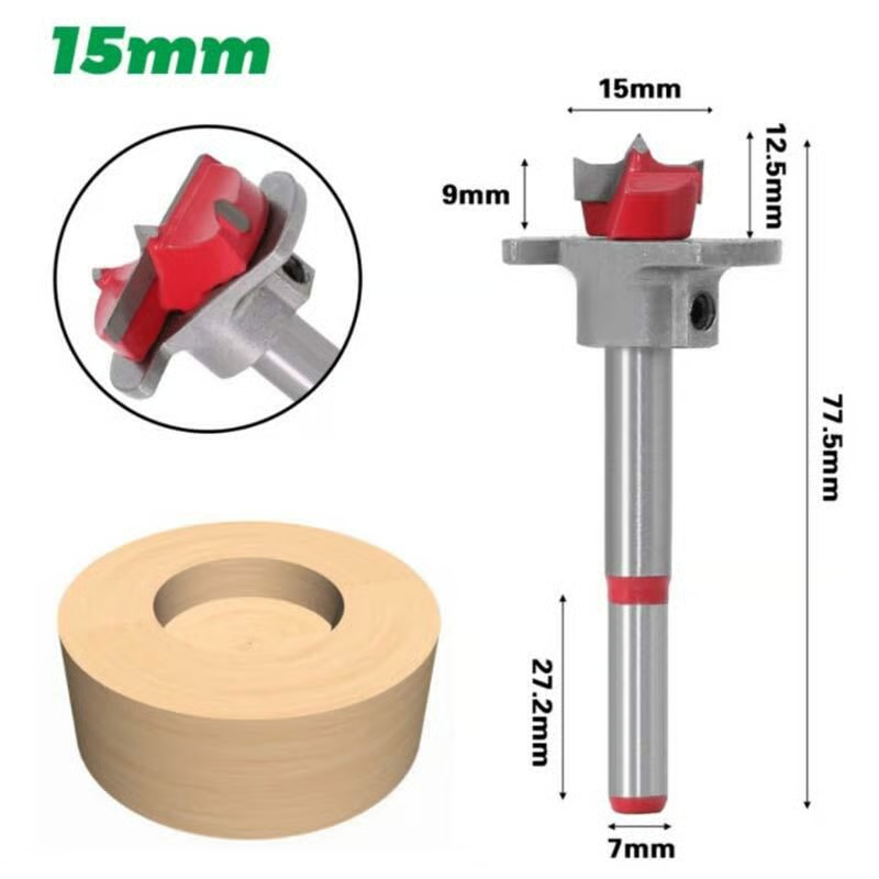 🔥Positioning Woodworking Drill Bit Set(5PCS Excluding machines)