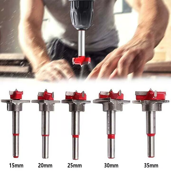 🔥Positioning Woodworking Drill Bit Set(5PCS Excluding machines)