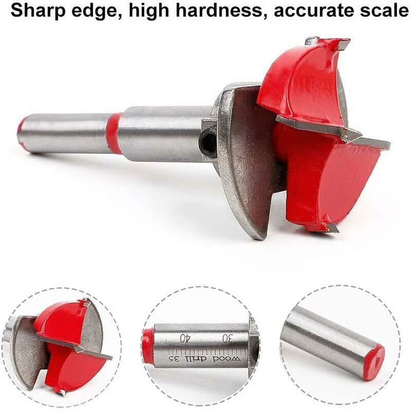 🔥Positioning Woodworking Drill Bit Set(5PCS Excluding machines)