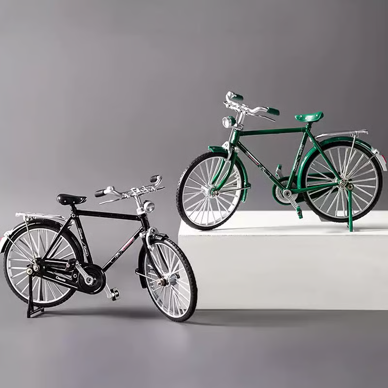 🚴♂️✨ Retro Alloy Mini Bike Model – DIY Fun, Classic Style, Timeless Collectible