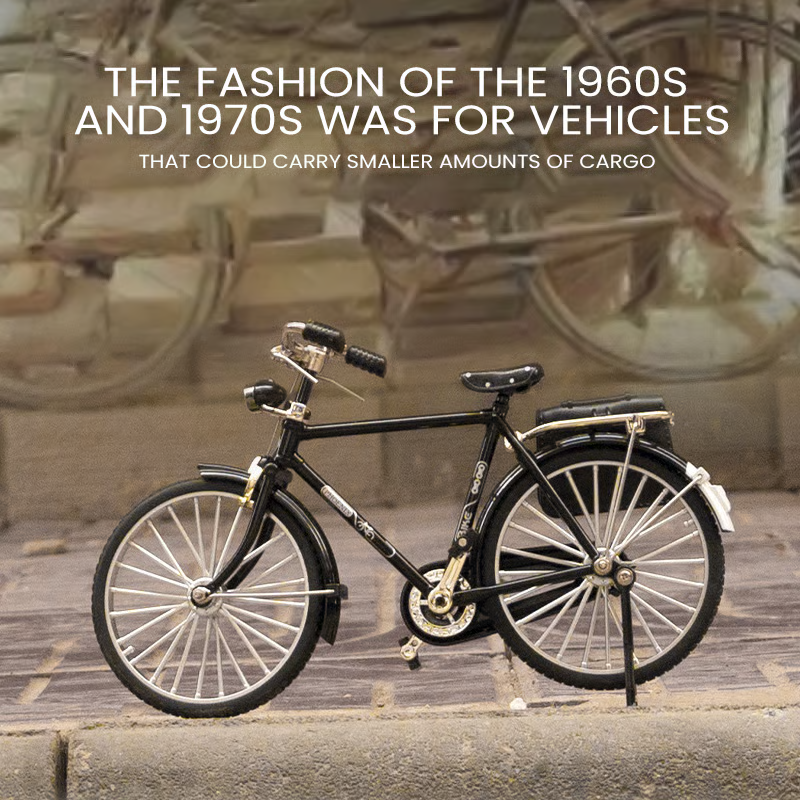 🚴♂️✨ Retro Alloy Mini Bike Model – DIY Fun, Classic Style, Timeless Collectible