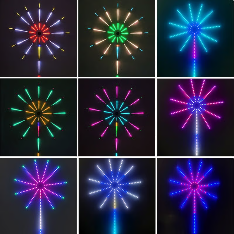 Bluetooth Smart Fireworks Led Light(स्ट्यान्ड बिना)