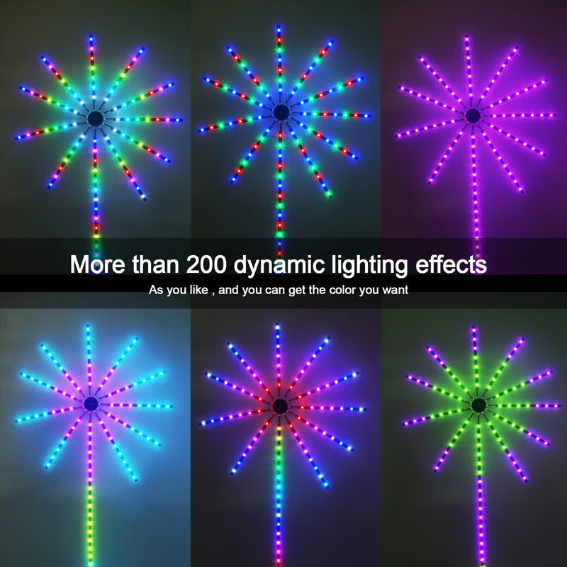 Bluetooth Smart Fireworks Led Light(स्ट्यान्ड बिना)