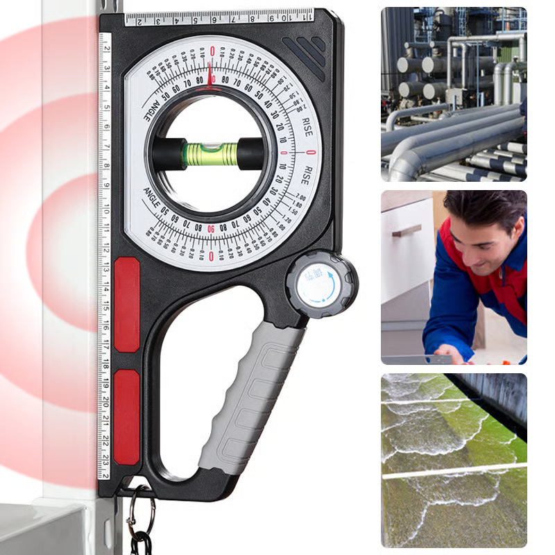 Portable mechanical inclinometer