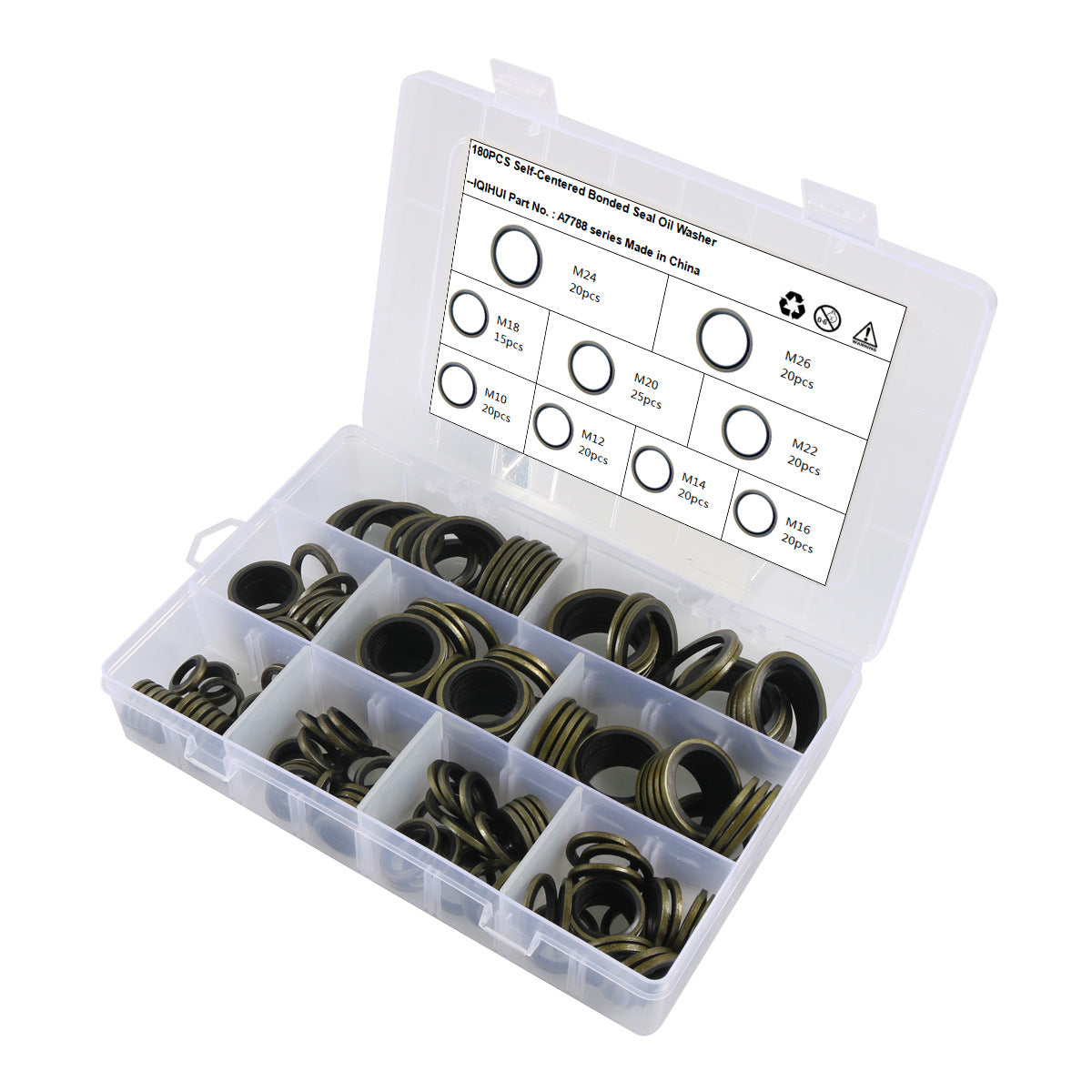 Assorted Sealing Gasket Set"