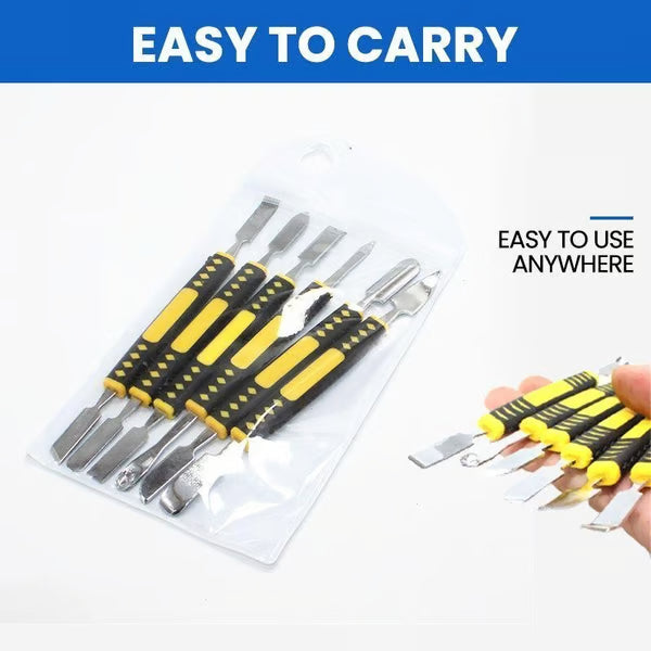 Metal Crowbar 6-Piece Set⚡Easy to carry & Strong practicability