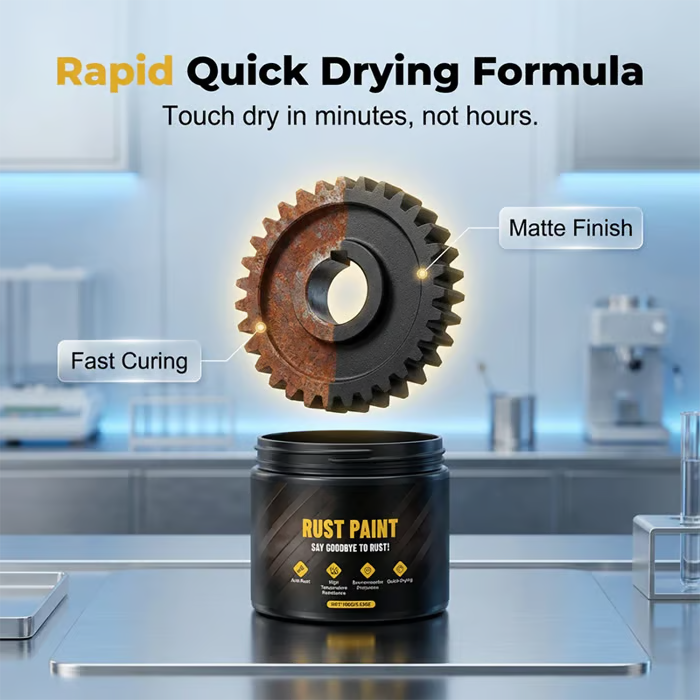 Water-Based Metallic Paint Rust Converter