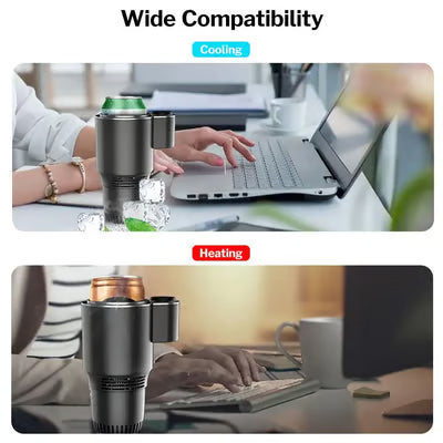 🔥2-in-1 Smart Car Cup Cooler and Warmer