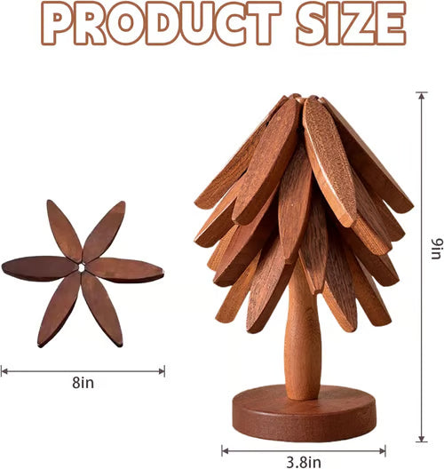 ✨Natural Tree Trivet Set