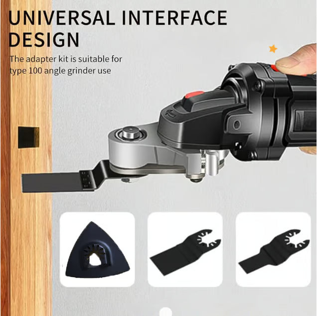 🔥 Angle Grinder Converter Tool – Cut Wood, Metal & Nails Easily!