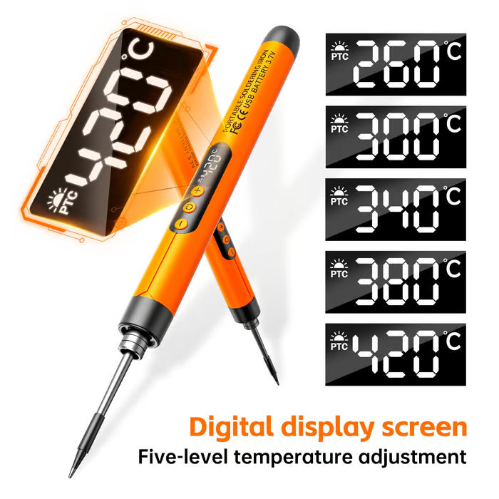 Cordless USB Rechargeable Soldering Iron