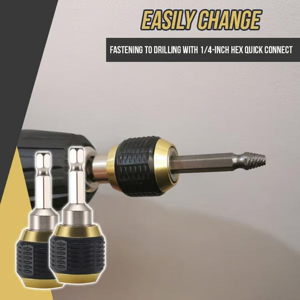 Quick Connect Drill Chuck Tool