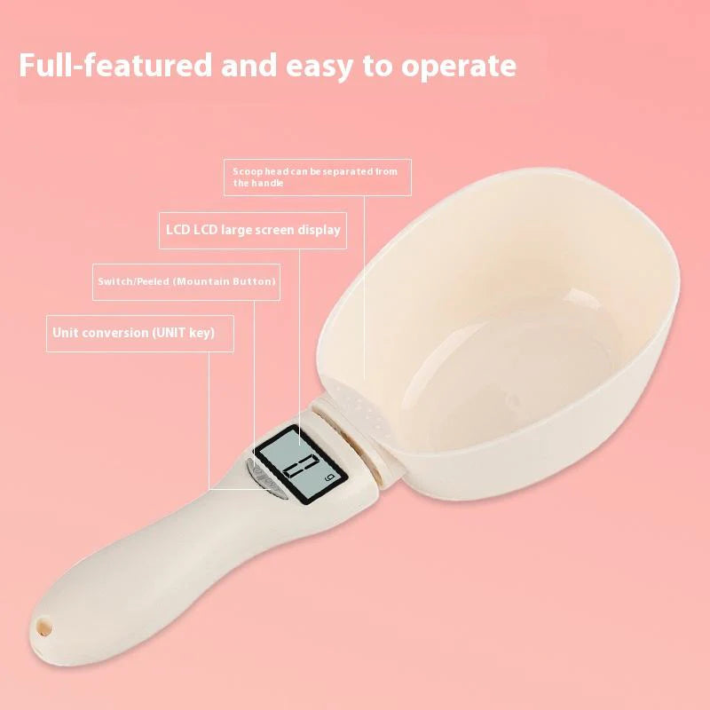 Digital Measuring Scoop – Accurate Kitchen Food Scale