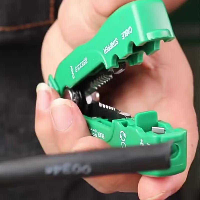 🔥All‑in‑One Cable Stripper & Cutter Tool