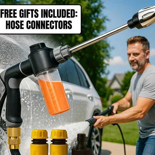 💦🚗 हाई–प्रेशर कार वाश गन — थोरै पानीमा सुपर सफा, प्रोफेशनल जस्तै नतिजा! 🔥
