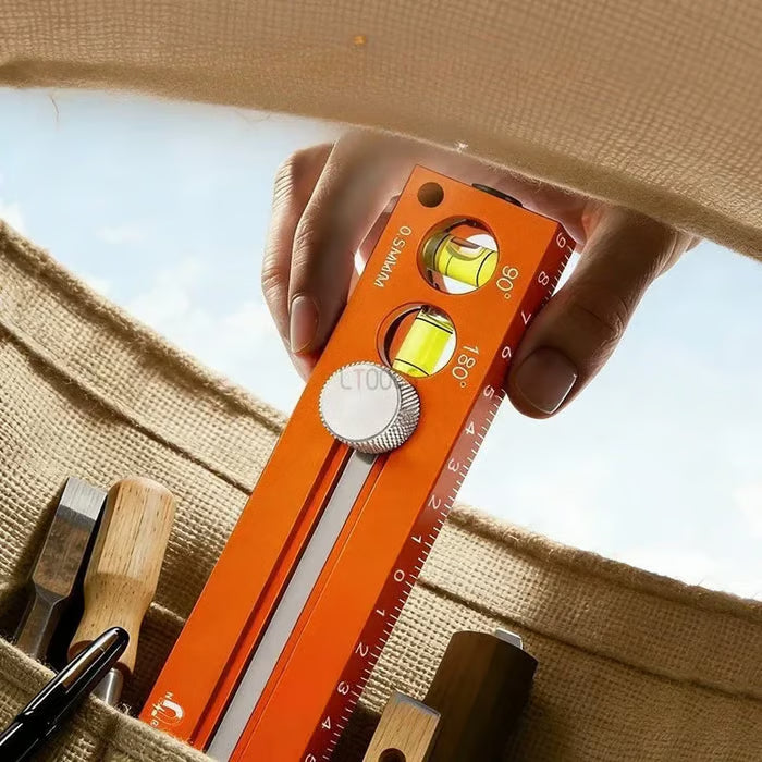 📏Multifunctional marking level ruler🚗