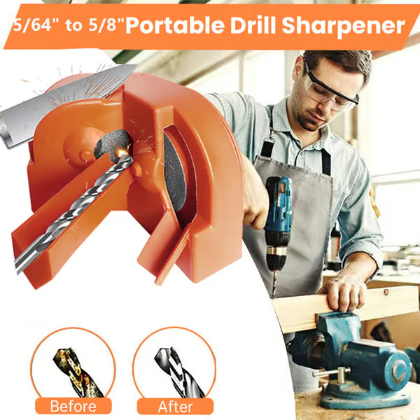 🎯 Portable Drill Bit Sharpener | New Grinding Tool with Stand
