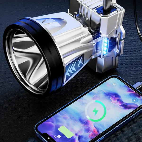 "Light Up Your Adventures – Rechargeable High Power Headlamp!"