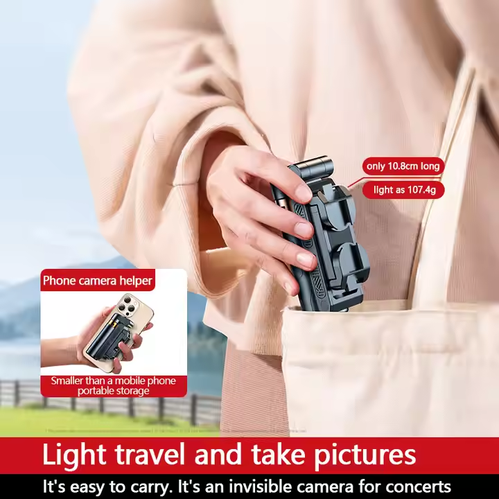 3-in-1 Bluetooth Selfie Stick & Tripod – Snap, Stream, Create Anywhere!