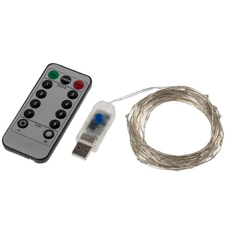 remote control copper wire light string   (20m)