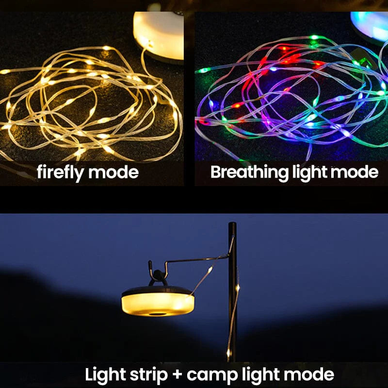 🌟 Outdoor Waterproof Portable Stowable String Light 🌟