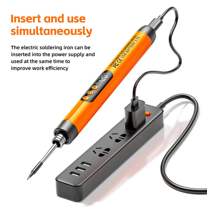 Cordless USB Rechargeable Soldering Iron