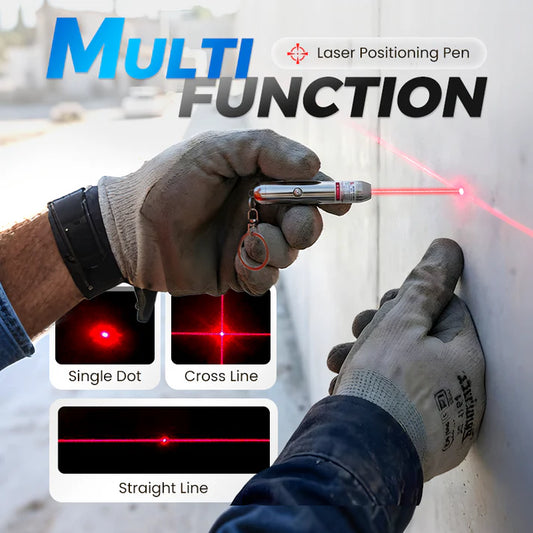 Pattern Laser Positioning Pen – Precise Alignment, Magnetic Base & Portable Design 🎯