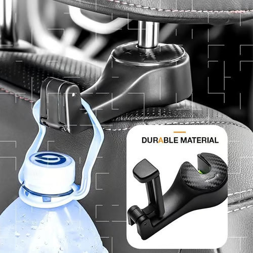 2-in-1 Car Headrest Hidden Hook Buy One Get One Free