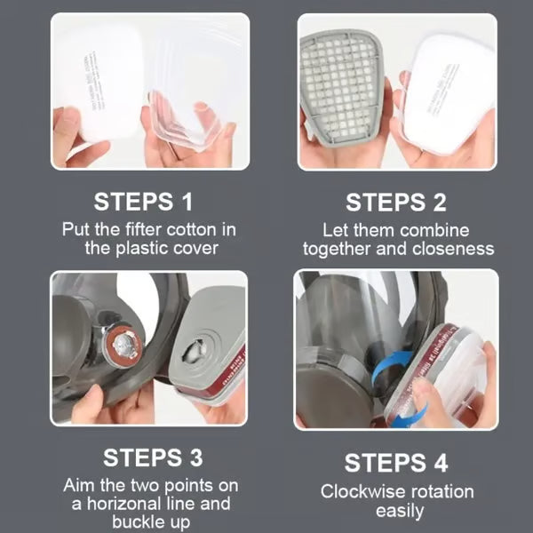 Full Face Respirator Mask