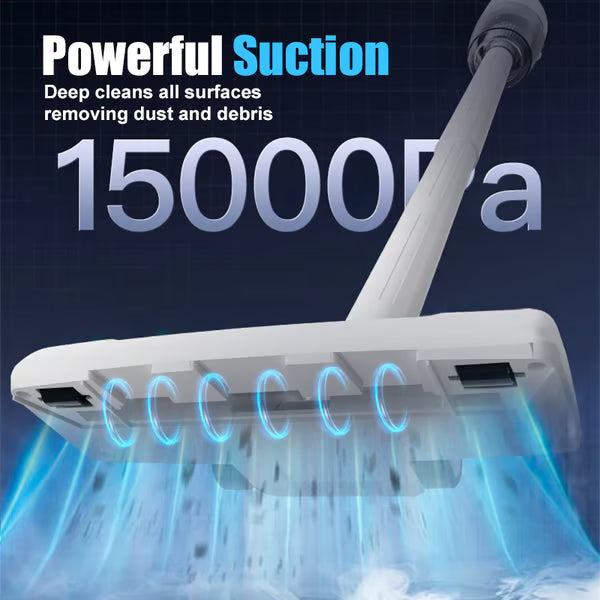 Powerful cordless 2-in-1 vacuum cleaner