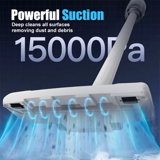 Powerful cordless 2-in-1 vacuum cleaner