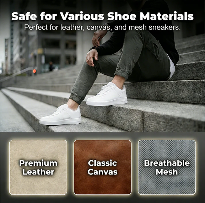 Water-Free Foam Sneaker Cleaner Kit