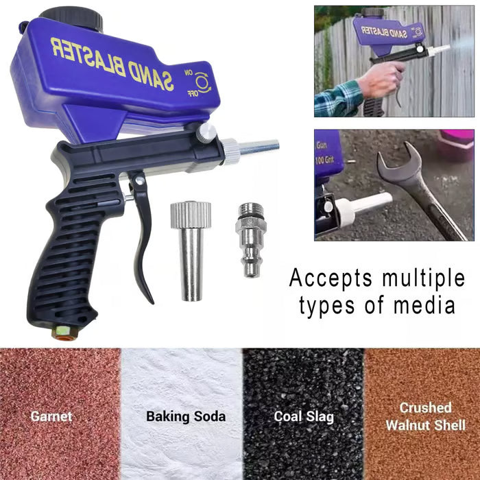 🔥Rust Blasting Device Adjustable Blasting Machine