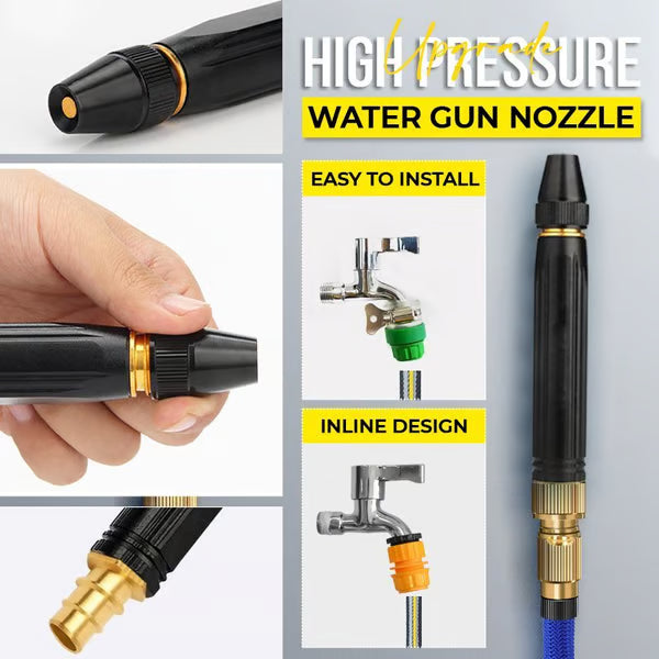 Durable Copper Alloy Garden & Car Wash Spray Gun Set!