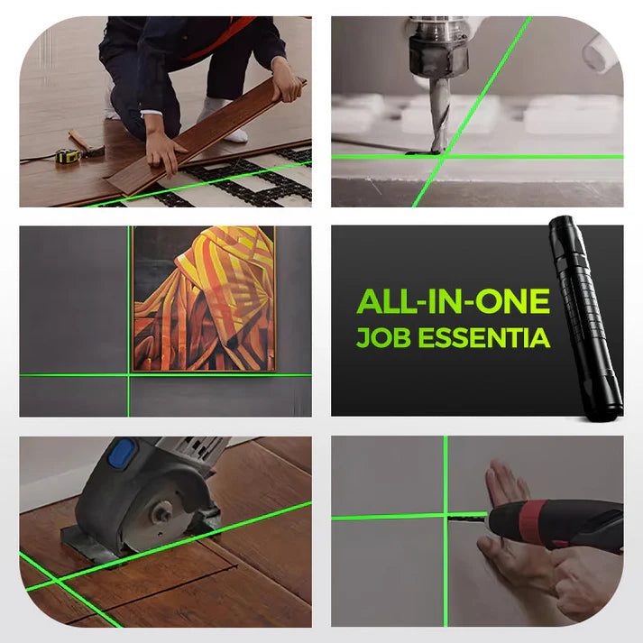 ✨ Handheld Laser Flashlight – Color Pattern Projection Light