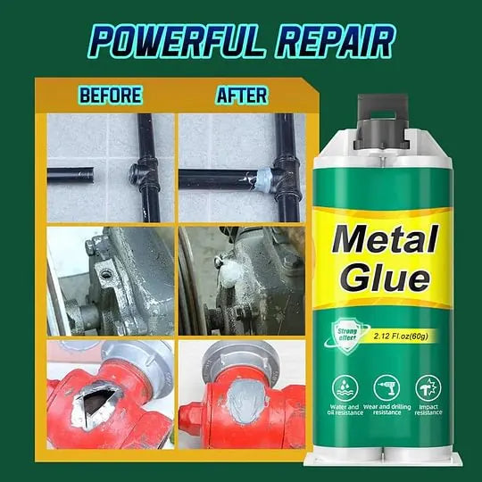💥 High-Strength Metal Repair Glue – Waterproof Epoxy (Buy 1 Get 1 Free)