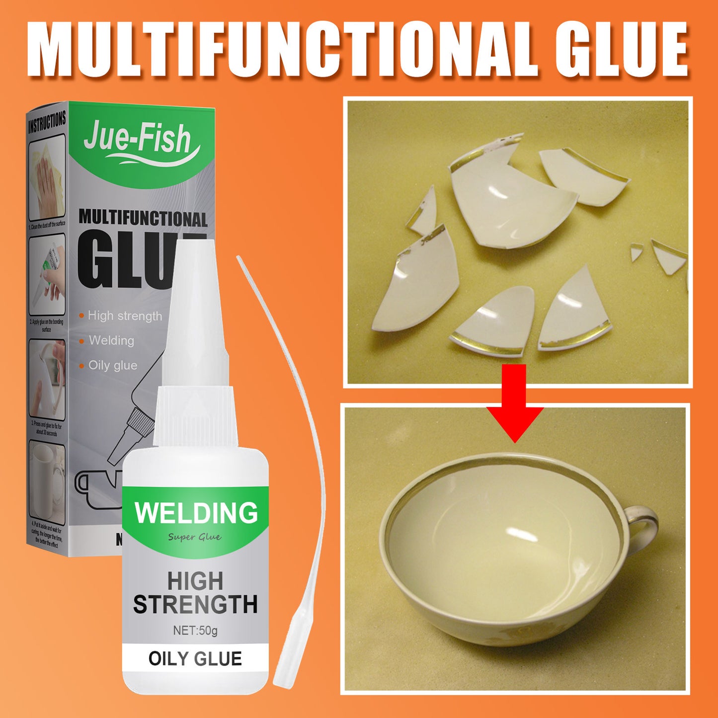 🔥 MUST-HAVE! Buy 1 Get 1 FREE! High-Strength Welding Oily Glue