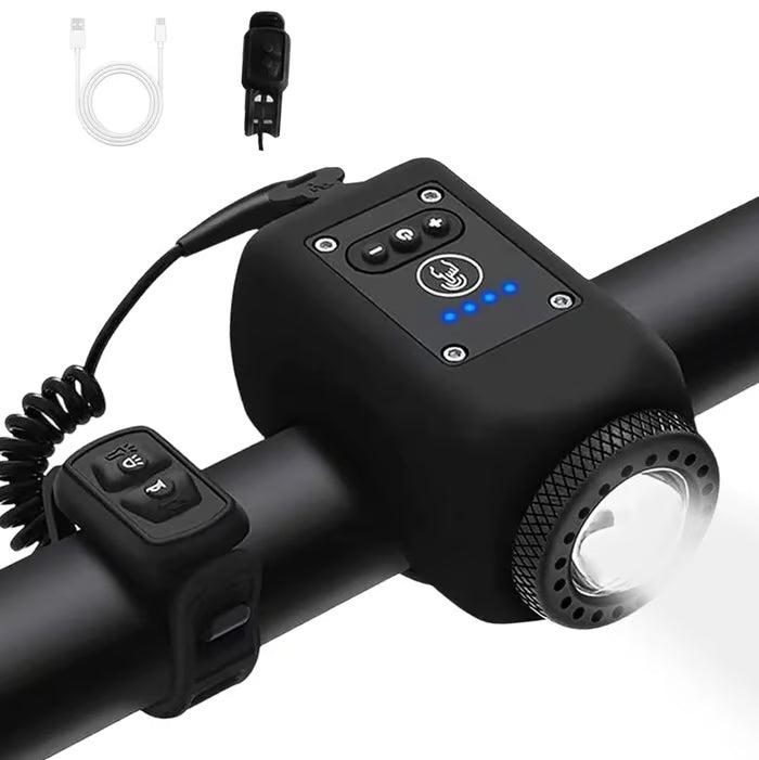 2-in-1 Bike Light and Horn