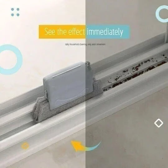 Window and door gap, groove and recess cleaning brush - Big Sale (Buy one, get five free)