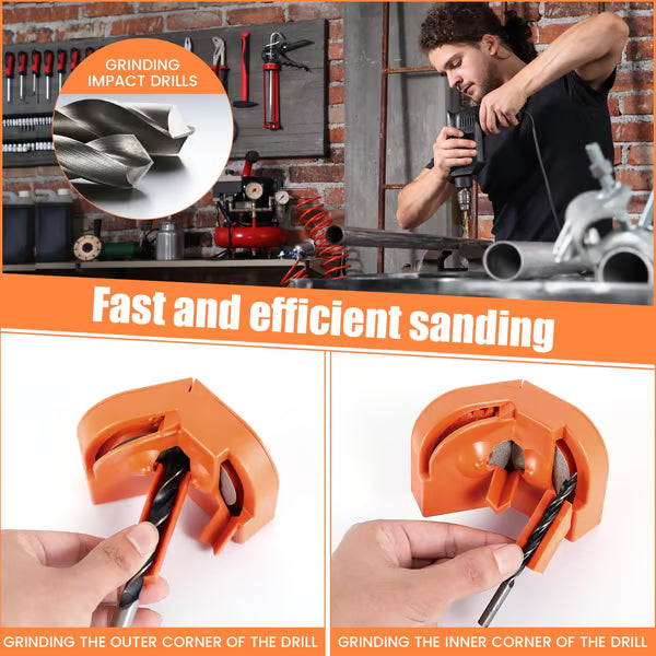 🎯 Portable Drill Bit Sharpener | New Grinding Tool with Stand