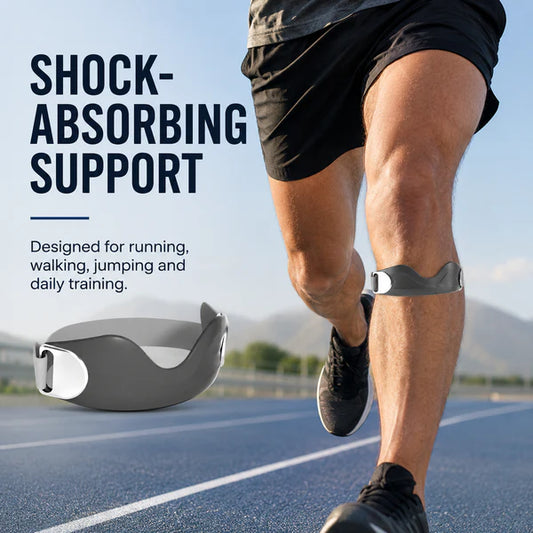 🔥 Silicone Knee Strap – Adjustable Pain Relief Support